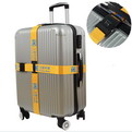 10C7 custom Full Colour printing cross  Luggage Strap with password locks