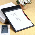 10I1     A4 clipboard meeting pad leather office folders business file board