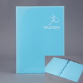10I13     Information advertising color gift file envelope with six pages