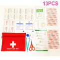 10K4    13 pcs Portable outdoor first aid kit
