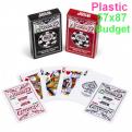 10D7  Budget Plastic PVC playing card 57x87mm