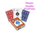 10D9 Quality Plastic PVC playing card 57x87mm