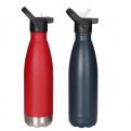 Z75-500-A Branded 500ml Vacuum insulated sport bottle with straw