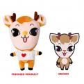 30M029 Chinese Manufacture high quality Custom Stuffed Plush Toys Tiger plush Doll