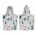 TC08 Kids size hooded towel  full color printing