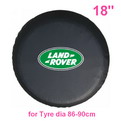 A06     18" + Screen printing auto PU leather spare tyre/wheel cover