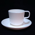 B26 branded imprint bone china coffee cup set gift 
130ml
