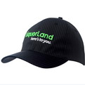 CB4102 promotional quality polyester stripe sport caps