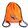 GD06 Drawstring backpack custom club thermal transfer polyester bundle pocket