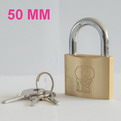 K04    custom branded brass padlock 50 mm