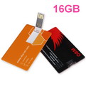 LA04-16GB     16G Plastic credit card USB flash 