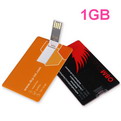 LA04-1GB     1G Plastic credit card USB flash 