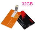 LA04-32GB     32G Plastic credit card USB flash 