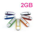 LA05-2GB     2G Plastic & metal USB flash 
