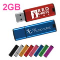 LA06-2GB     2G Plastic & metal USB flash 
