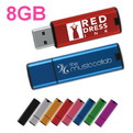 LA06-8GB     8G Plastic & metal USB flash 
