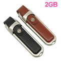 LD07-2G     2G leather USB flash