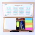 NA20 Branded Kraft paper box assembled notes pads gift set