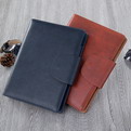 NB06 promotional  luxry leather note books gift
