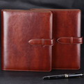 NB07 Logo branded premium leather note books gift