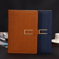 NB09 premium merchandise luxry leather note books gift