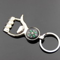 Q23   Palm Compass bottle opener Keychain with logo laser engrave