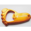 QA03 Cheaper Promotional Aluminum Feet shape  bottle opener
