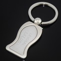 QM47 print cheaper metal keychain gift