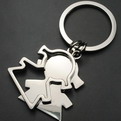 QM63 promotional cheaper metal keychain gift