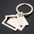 QM66 promotional brand metal keychain gift