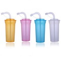 S08 custom promotional plastic Straw cup