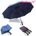 U01    Radius 23" Automatic folding umbrella