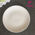 V03    custom  porcelain branded plate printing 8"