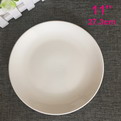V06    custom  porcelain branded plate printing 11"