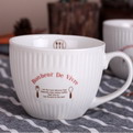 W20 promotional budget porcelain mug gift 
550ml
